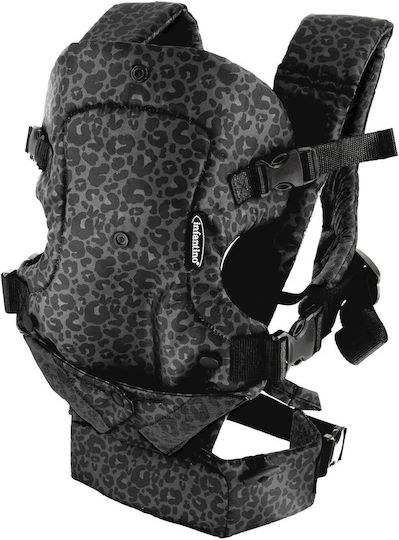Infantino Klassischer Tragesack Flip Schwarz mit Maximalgewicht 5kg