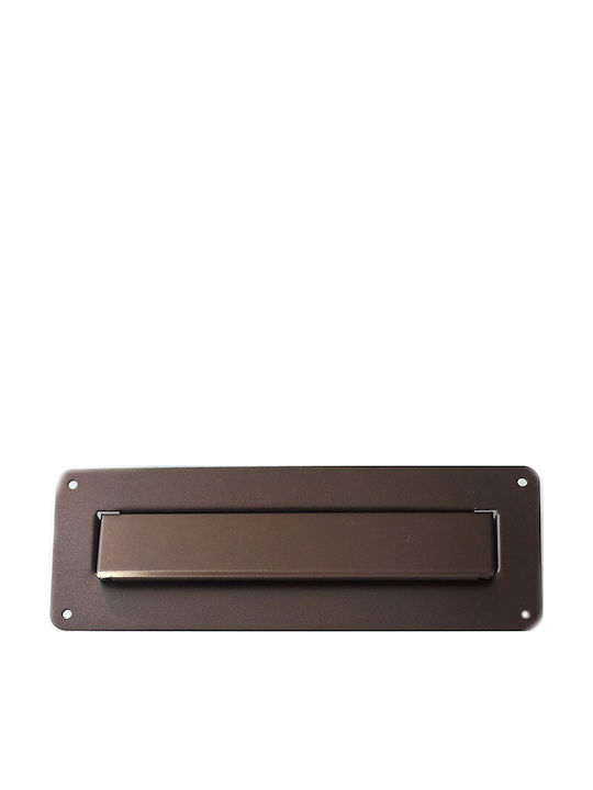 Viometal Mailbox Slot Inox in Black Color