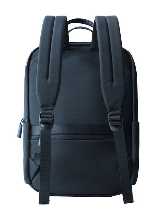 Women's Tote Bag Made of Artificial Leather Navy Blue