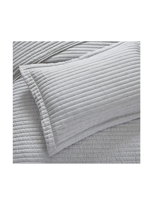 Liolios Home Калъфка за Възглавница Шити Lt Grey 50x70см.