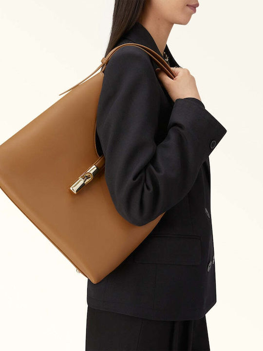 Leather Women's Bag Shoulder Brown