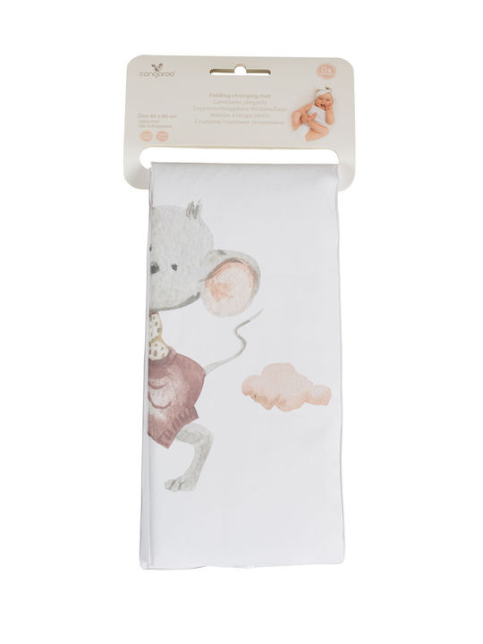 Cangaroo Portable Changing Pad made of Plastic Wild And Free Mouse 40x60cm