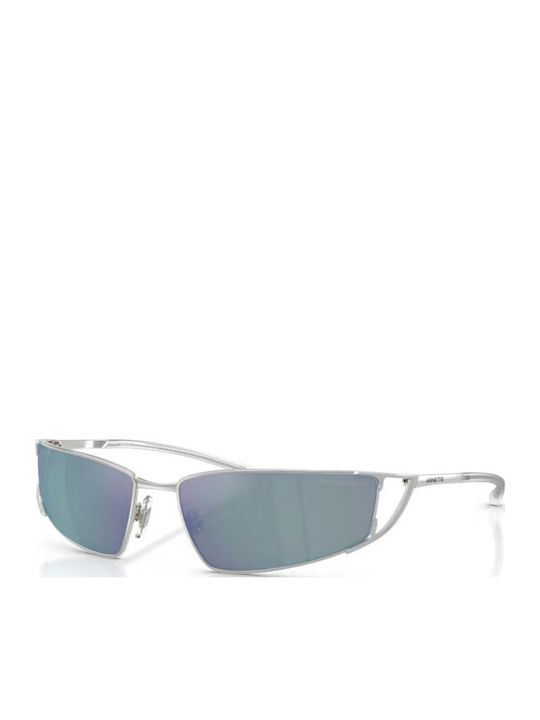 Arnette Junction Sunglasses Silver with Metal Frame & Gray Lens Arnette Junction Sunglasses Silver with Metal Frame & Gray Lens