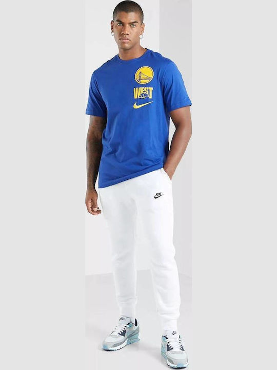 NBA Golden State Warriors Essentials Rush Tricou sport Albastru