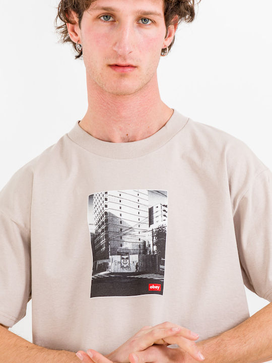 Photo T-Shirt Silver Grey