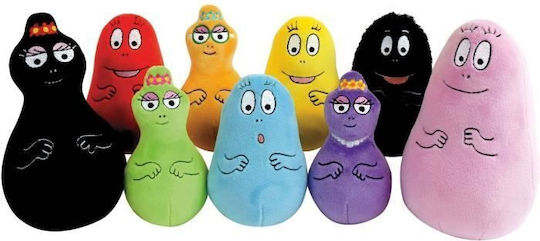 Box 9 Barbapapa Plush & Soft Toys + 15 Cm Jemini Includes