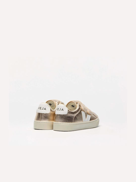 Παιδικά Sneakers με Σκρατς Χρυσά