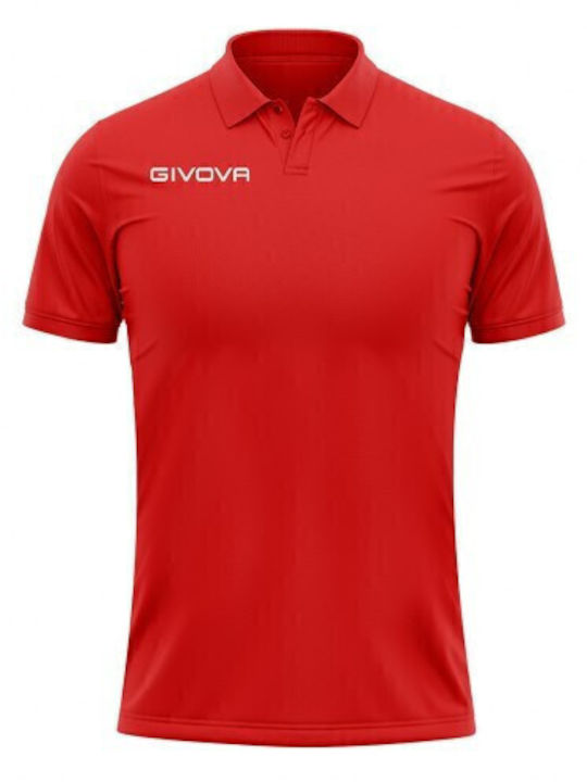 Polo Summer Polo Short Sleeve Athletic Blouse Red