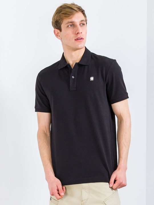 Dunda Slim Polo T-shirt Navy Μπλε