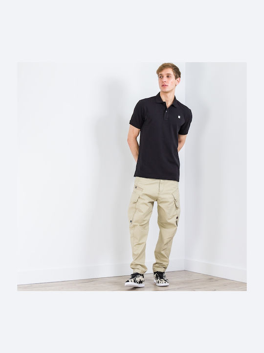 Dunda Slim Polo T-shirt Navy Μπλε