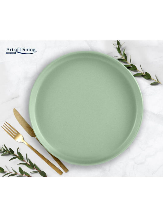 Heinner Yvonne Plate Shallow Ceramic Green 27cm