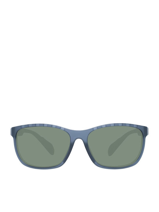 adidas Shine Inline Men's Sunglasses with Gray Plastic Frame and Green Lens SP0014 20N
