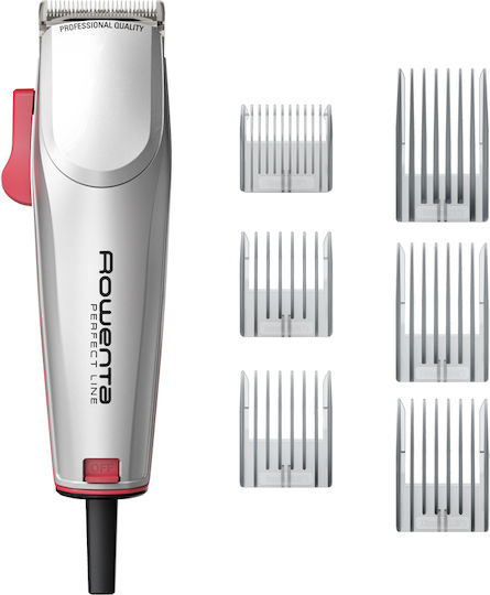 Rowenta Perfect Line Rechargeable Hair Clipper Silver TN1300F0