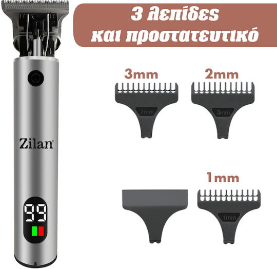 Zilan Koofex Professionell Haarschneider Satz Silber
