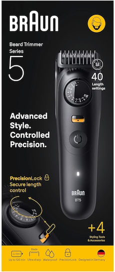 Braun Rechargeable Hair Clipper Black BT5520