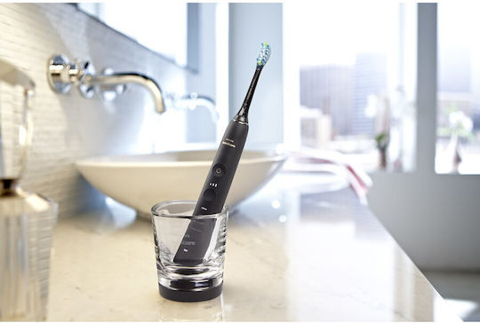 Philips Sonicare DiamondClean 9000 Electric Toothbrush with Timer and Pressure Sensor Black