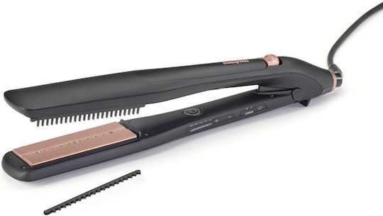 Babyliss Luxe 214660 Hair Straightener with Steam and Ceramic Plates 45W