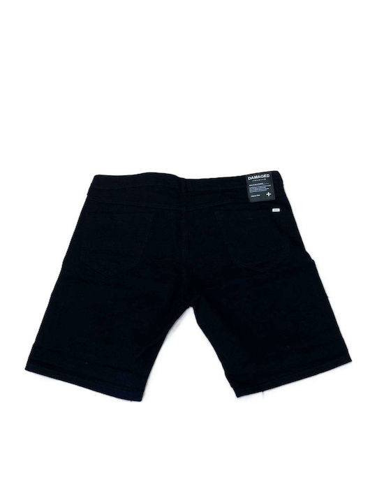 Herrenshorts Jeans Black