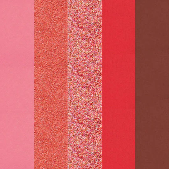 Profusion Cosmetics 5 Shade Lidschattenpalette in fester Form Romantic Rose