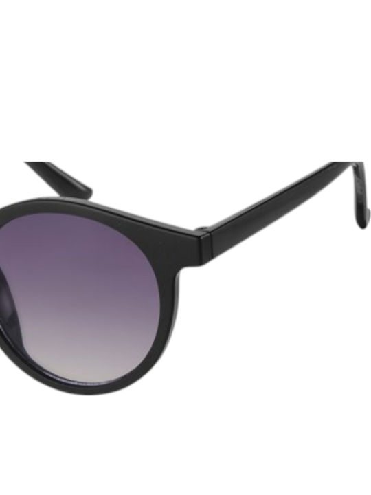 Paolo Moss Women's Sunglasses with Black Frame and Black Gradient Lens