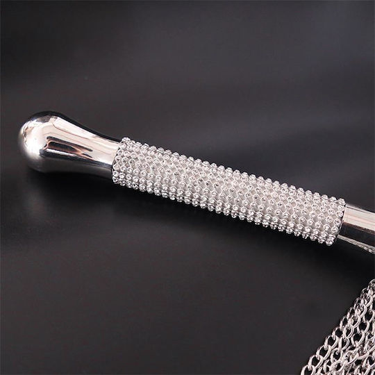 LateToBed Whip in Silver Color