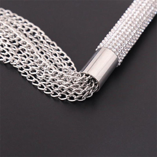 LateToBed Whip in Silver Color