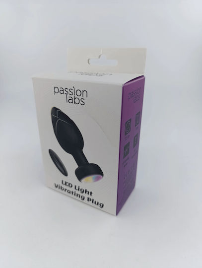 Passion Labs Dop Anal cu vibrație Neagră