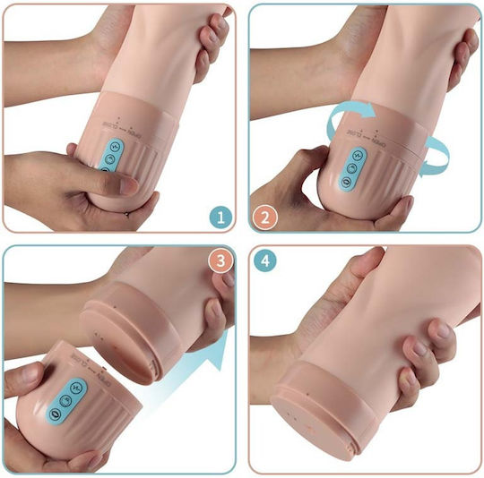 Masturbator mit Vibration 1Stück
