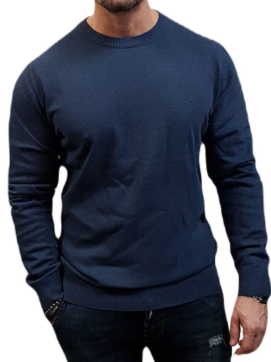Langarm-Pullover Dark Denim