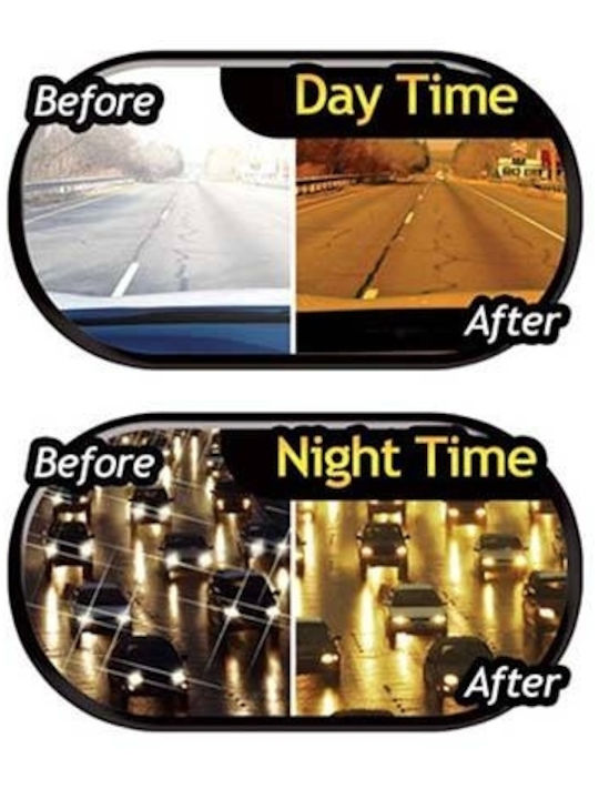 Verk Group Night Driving Glasses & Unisex Sunglasses with Black Frame and Black Polarized Lens