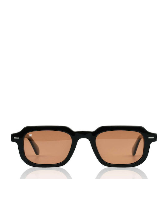 Red Raven Unisex Sunglasses with Brown Plastic Frame and Brown Lens 49025349353806