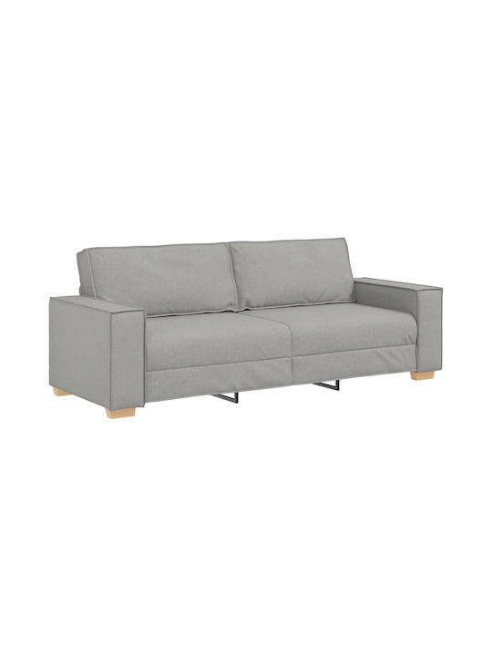 Canapea Cu Trei Locuri Gri 220x78x84cm