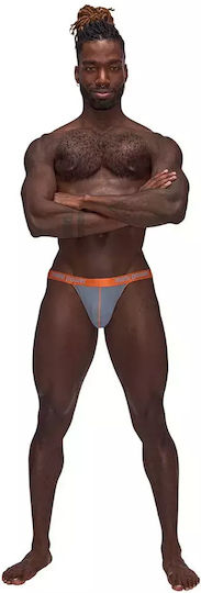 Malepower Мъжки секси джокстрап Сив