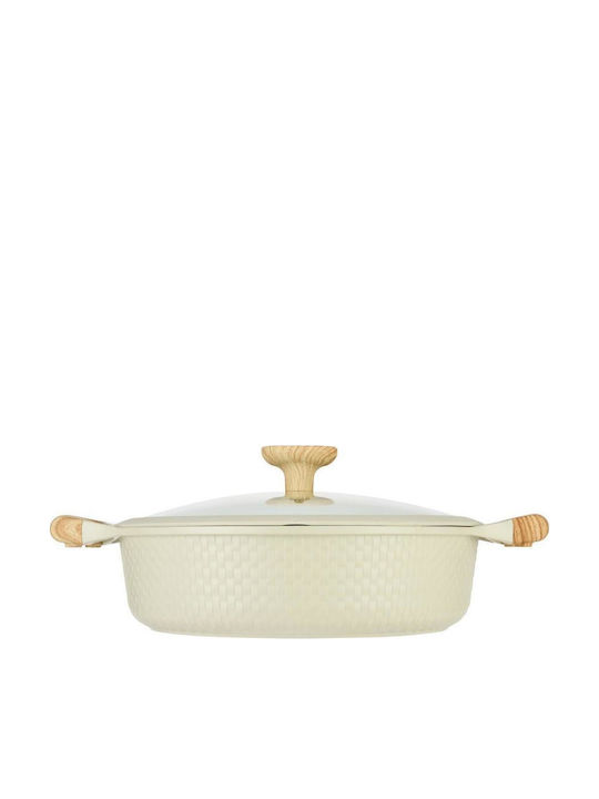 Resto Shallow Pot made of Aluminum 4.1L / 28cm