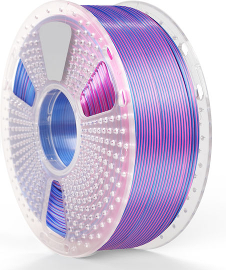 Sunlu Silk PLA+ 3D Drucker Filament 1,75mm Rote 1kg 1Stück Spule