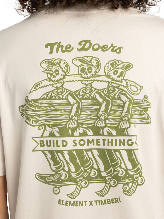Timber T-shirt Oat Milk