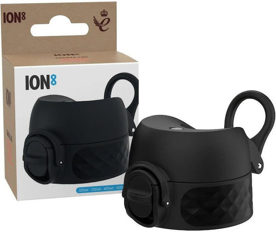 Water Glass Cap Recyclon Size S Black Ion8