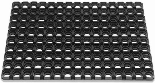 Stabplast Πατάκι Εισόδου από Καουτσούκ Μαύρο 40x60εκ. 100633 Μαύρα