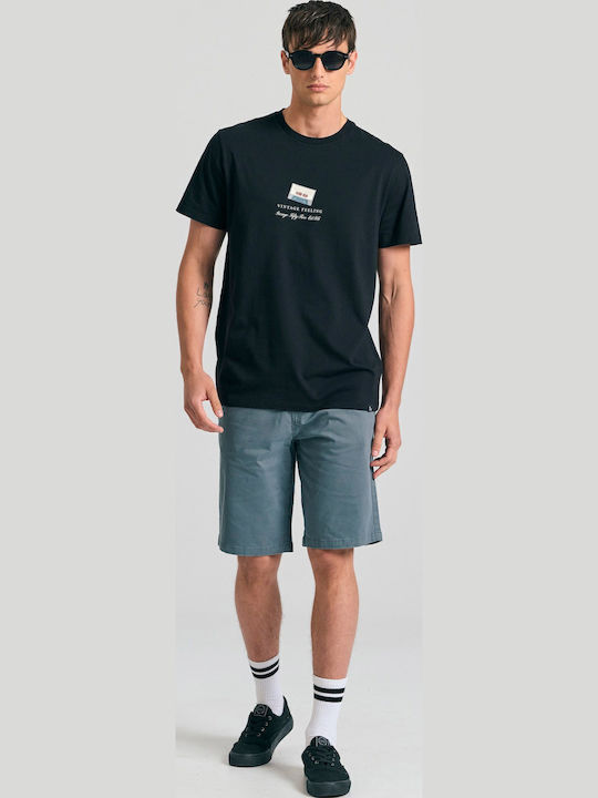 T-shirt Μαύρο