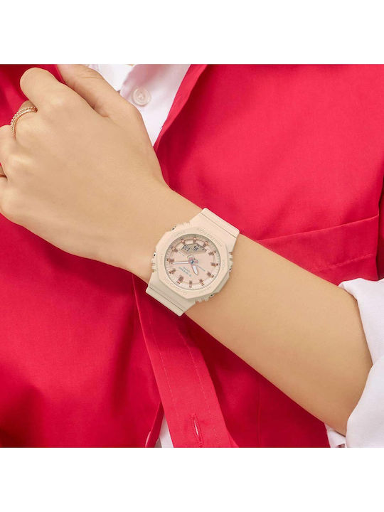 Casio G-shock Digital Women's Watch Chronograph with Pink Rubber Strap