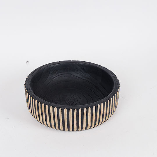 Platou Decorativ Neagră 1buc 25x25x8buc Platou Decorativ Neagră 1buc 25x25x8buc