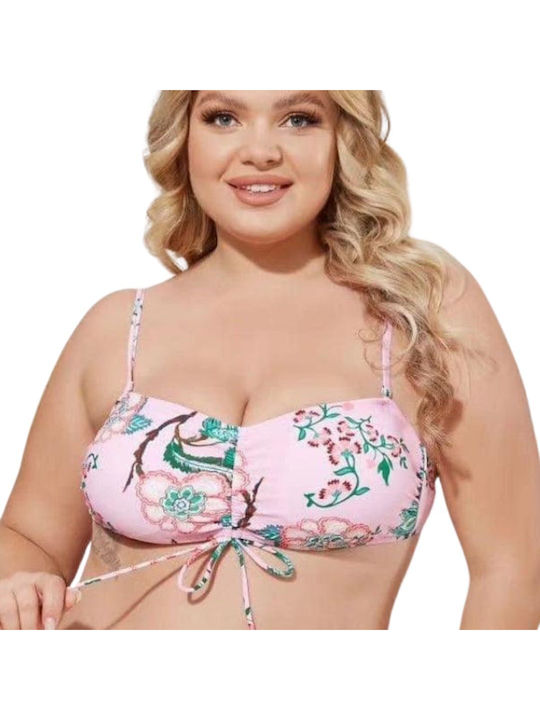 Set Bikini Floral Ροζ