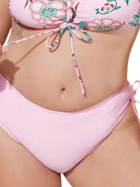 Set Bikini Floral Ροζ