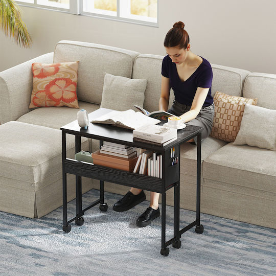 Desk Wooden Black 80x40x75cm