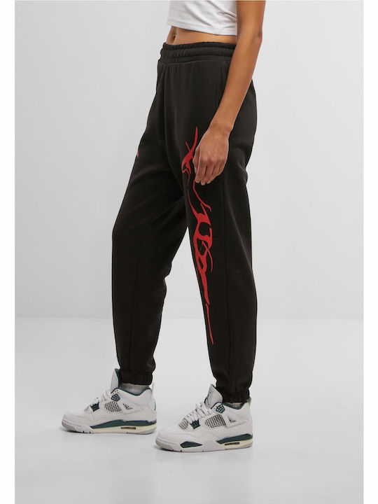 Thug Life Sky Women's Sweatpants Black Yes Ss24 Tllsp1006-00007