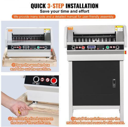 Vevor Office Cutting Electric Machine Guillotine 45.72cm