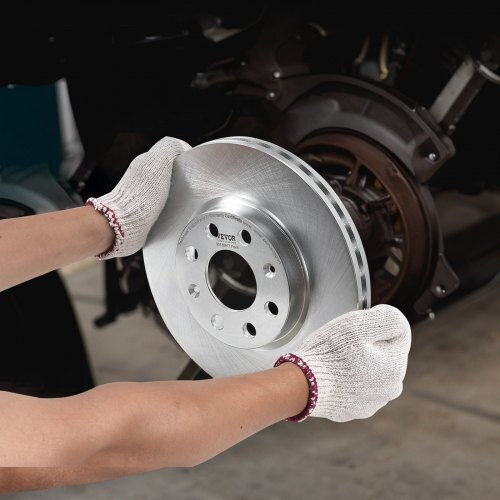 Vevor Front Ceramic Brake Rotor Pad Kit Vauxhall Adam Corsa D Box Hatchback