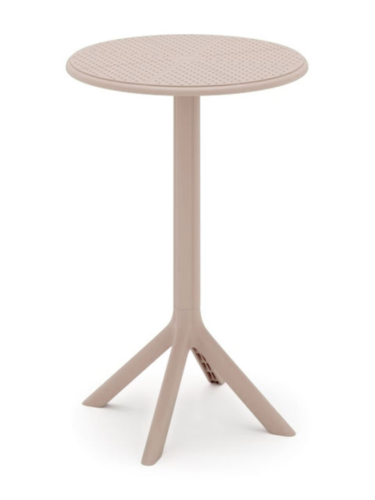 Set Sala De Mese Pentru Exterior Candy 3 Piese Roz