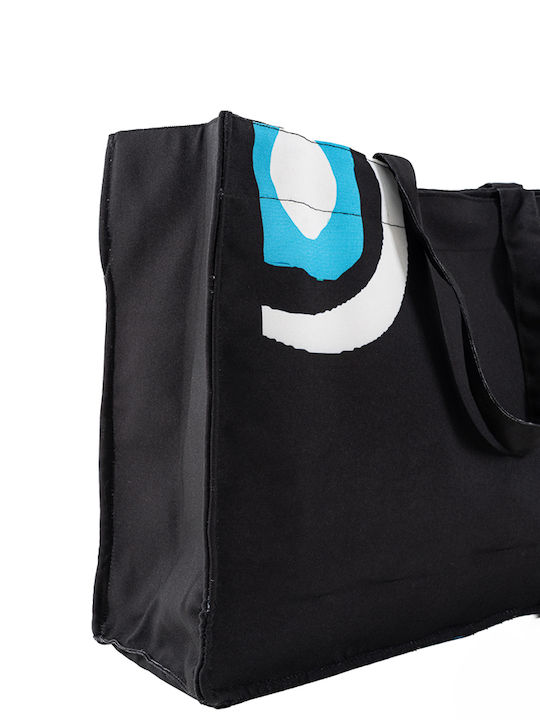 Bluepoint Fabric Beach Bag Black