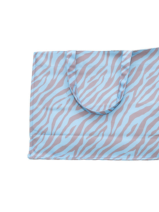 Bluepoint Stoff Strandtasche Blau